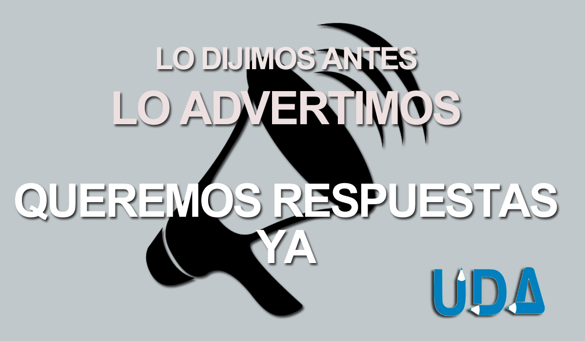 Desde UDA  lo habíamos advertido | Ante el desalojo por emanaciones de monóxido de carbono en el Instituto de Lenguas Vivas J. R. Fernández.
