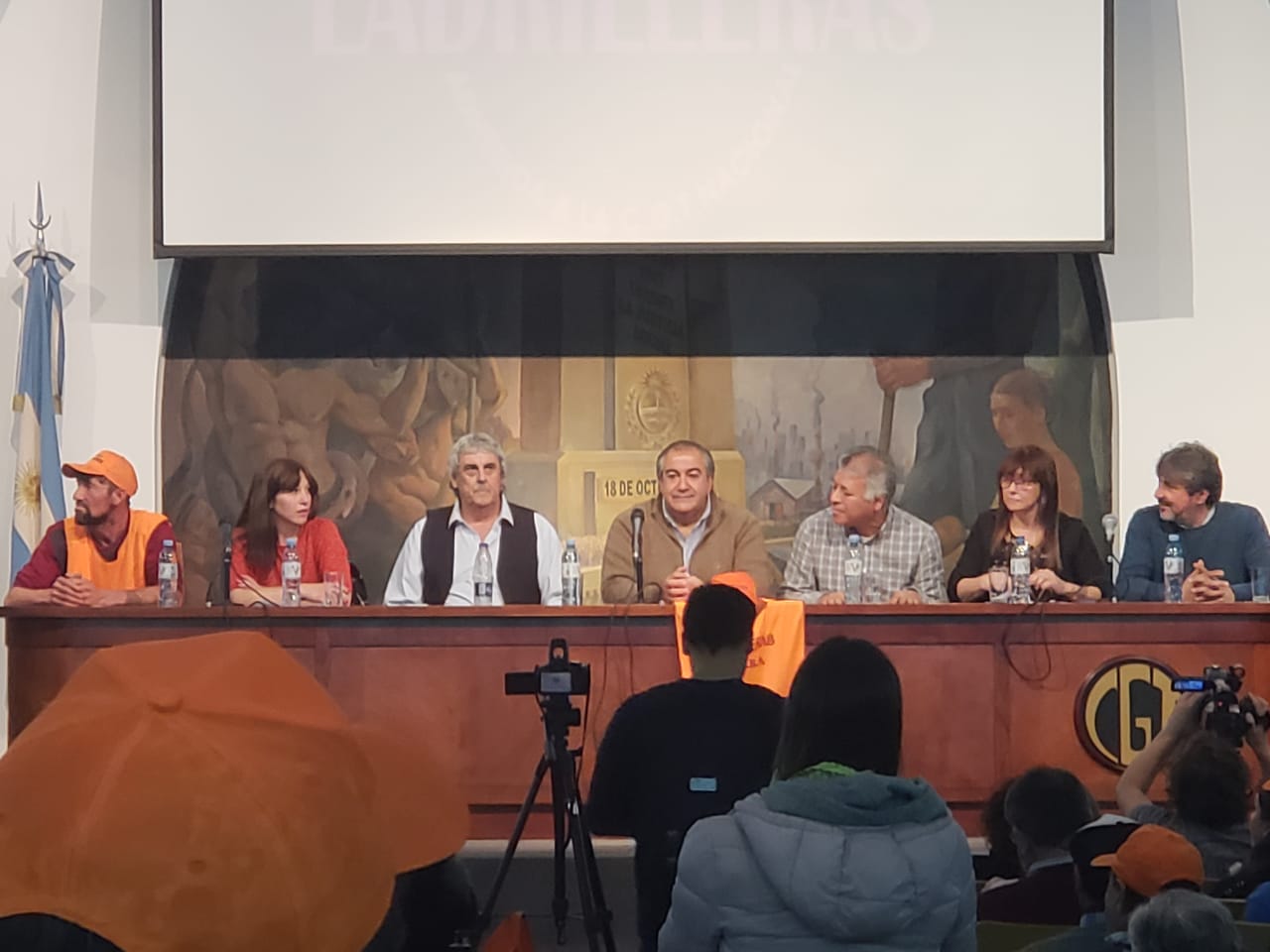 Romero junto a Daer en un acto de 