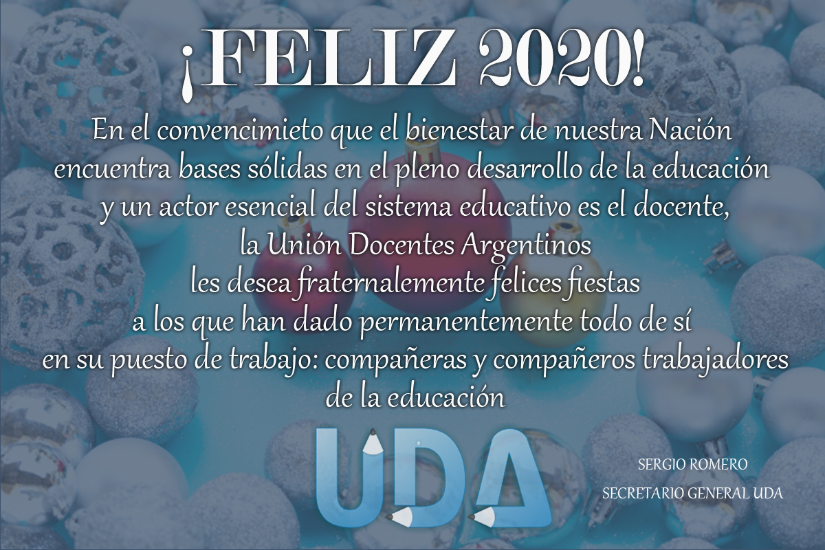 ¡FELIZ 2020!