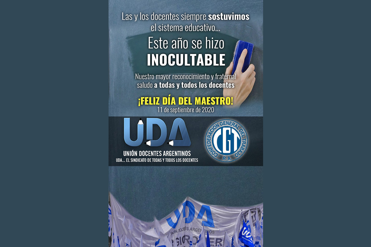 Siempre sostuvimos el sistema educativo | Este año se hizo inocultable 